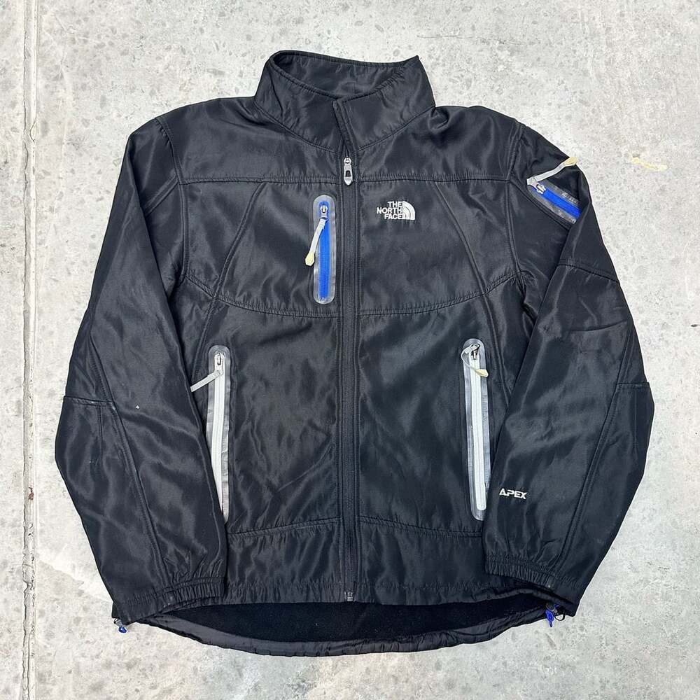 The North Face Apex Black Soft Shell Jacket - Large